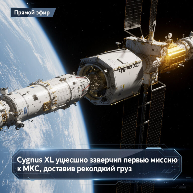 Cygnus XL завершил первую миссию к МКС