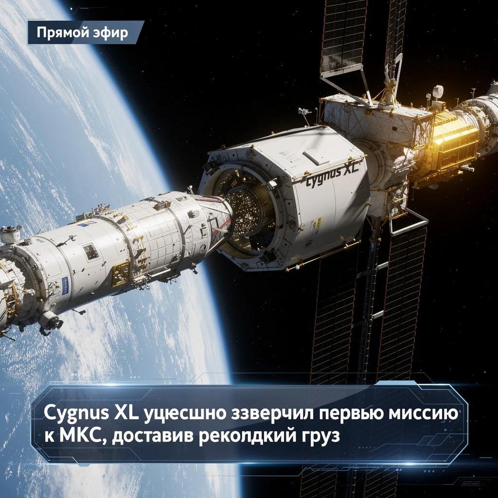 Cygnus XL успешно завершил первую миссию к МКС, доставив рекордный…