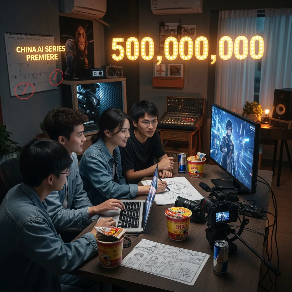Китайский ИИ-сериал за $430, снятый командой из 3 человек, собрал…