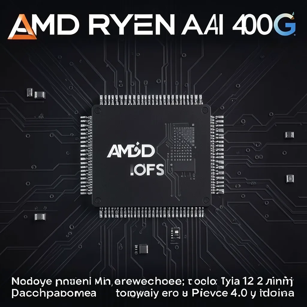 Новые AMD Ryzen AI 400G разочаровали: всего 12 линий PCIe 4.0 у…