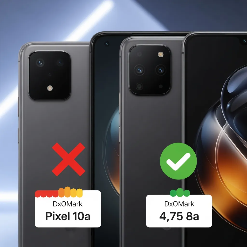 Google Pixel 10a уступил Pixel 8a в рейтинге DxOMark: камера…