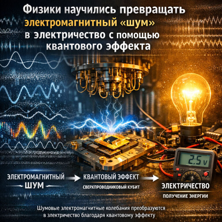 электромагнитный «шум» в электричество