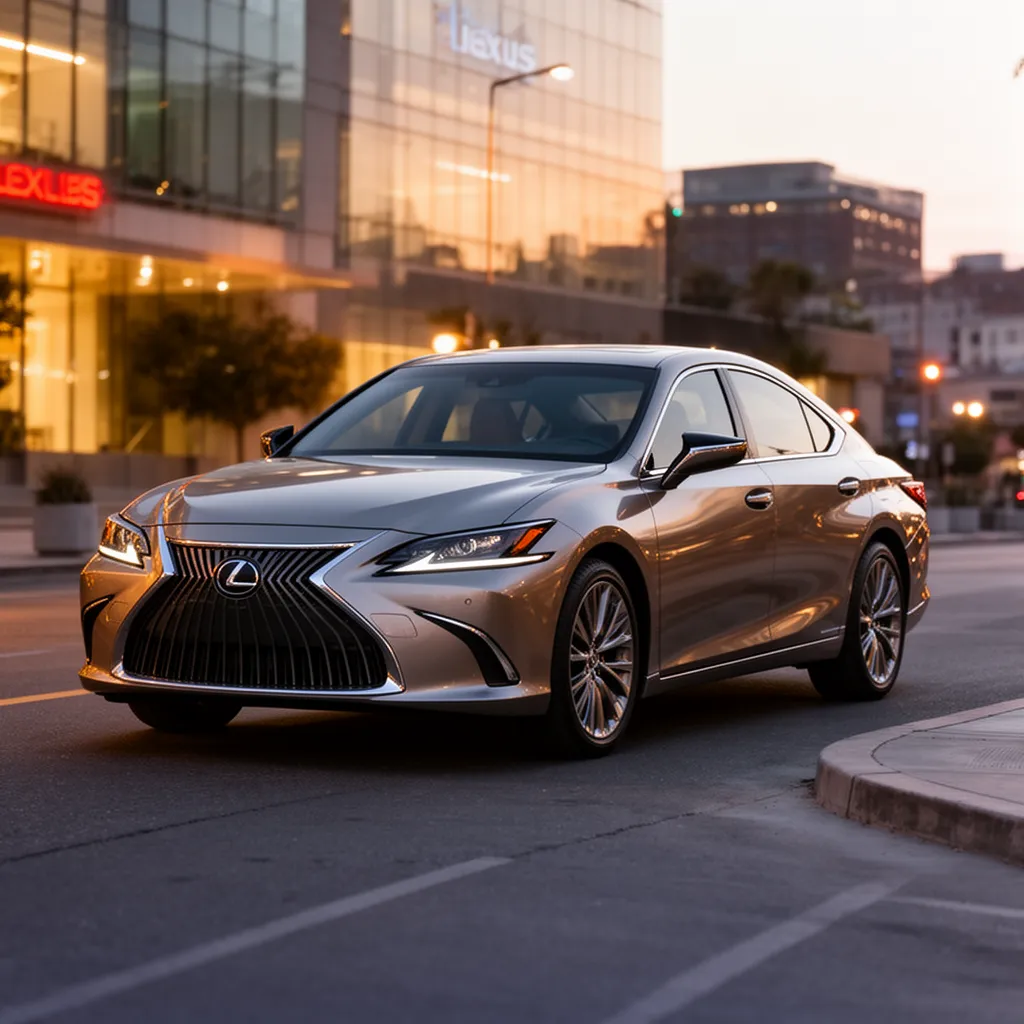 Новый Lexus ES добрался до США: электрические версии с запасом…