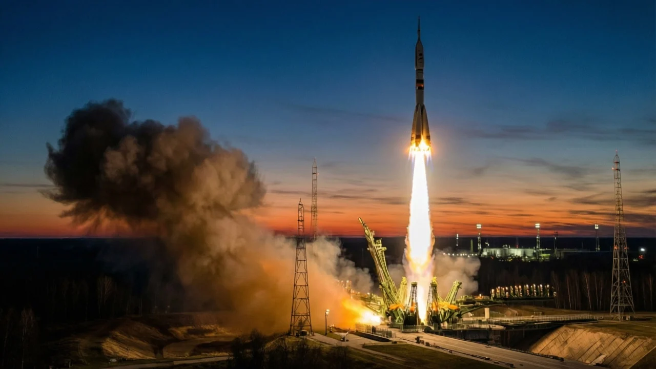 Кинопоиск проведет прямую трансляцию запуска «Прогресс МС-33» с…