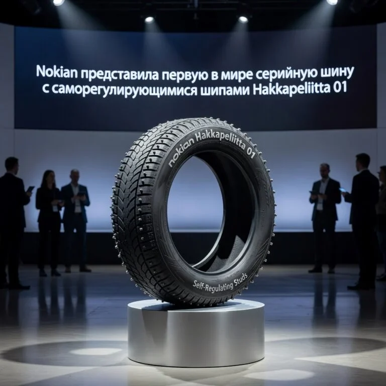 Nokian представила первую в мире серийную шину с…