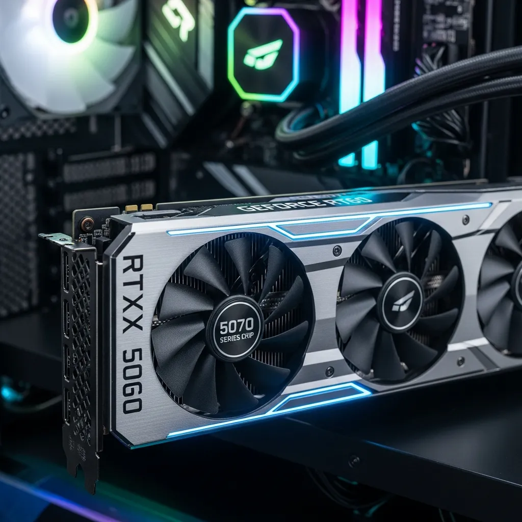 Nvidia переведёт RTX 5060 на чип от RTX 5070: дефицит кристаллов…