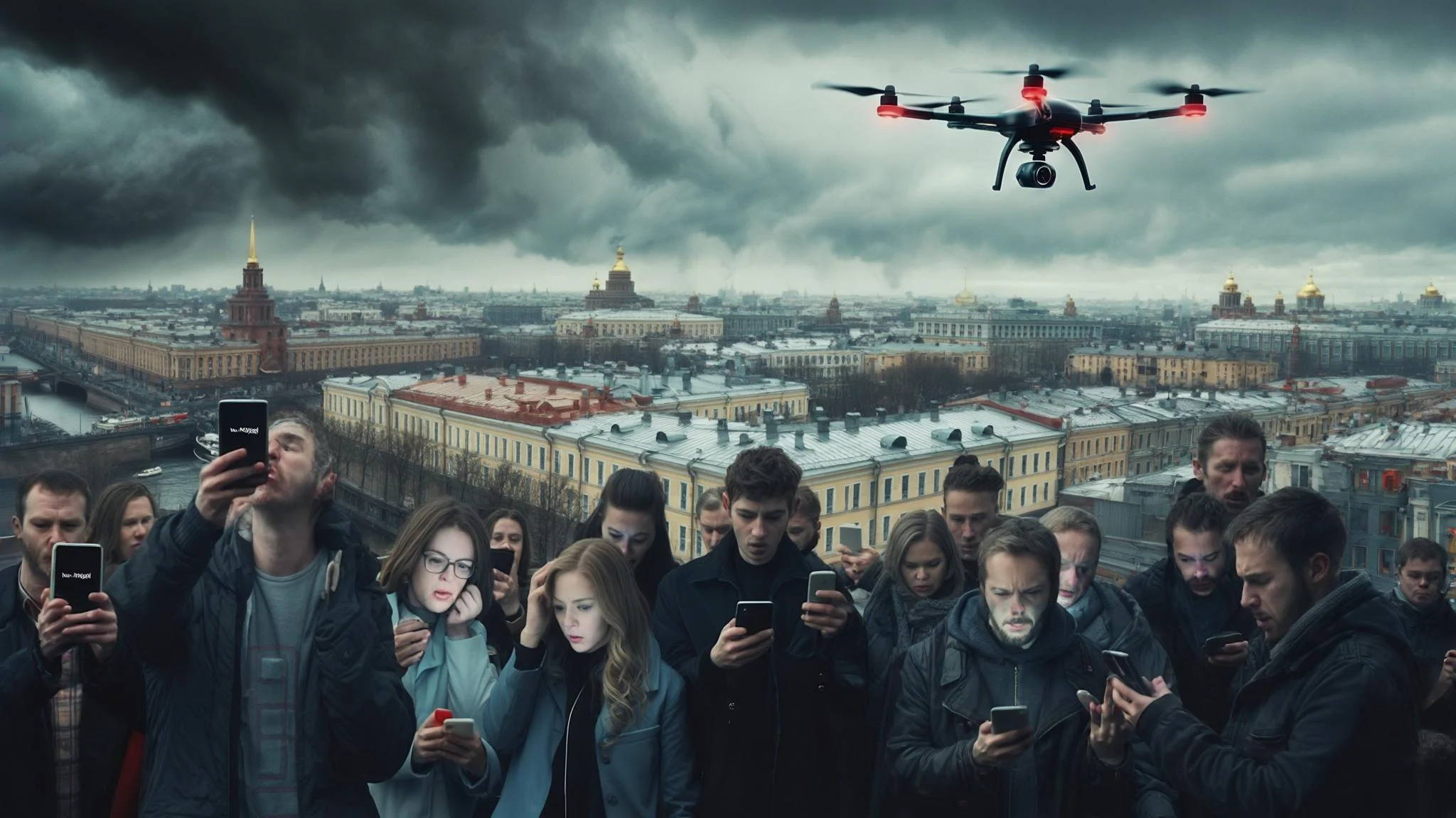 В Санкт-Петербурге массовые сбои мобильного интернета из-за угрозы…