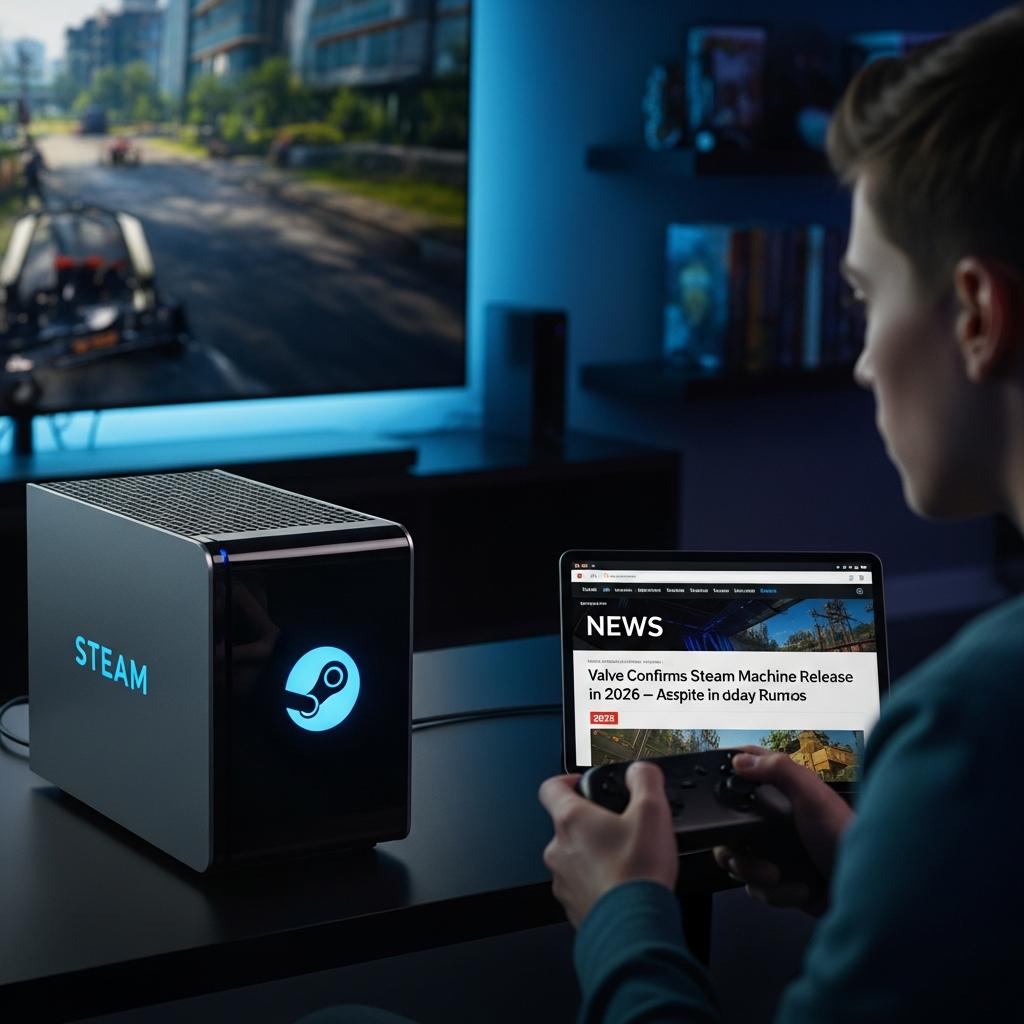Valve подтвердила выход Steam Machine в 2026 году