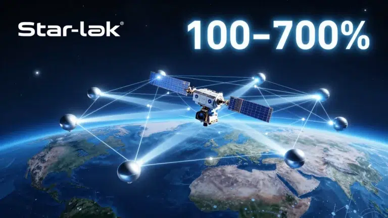 Starlink может увеличить скорость на 100–700%