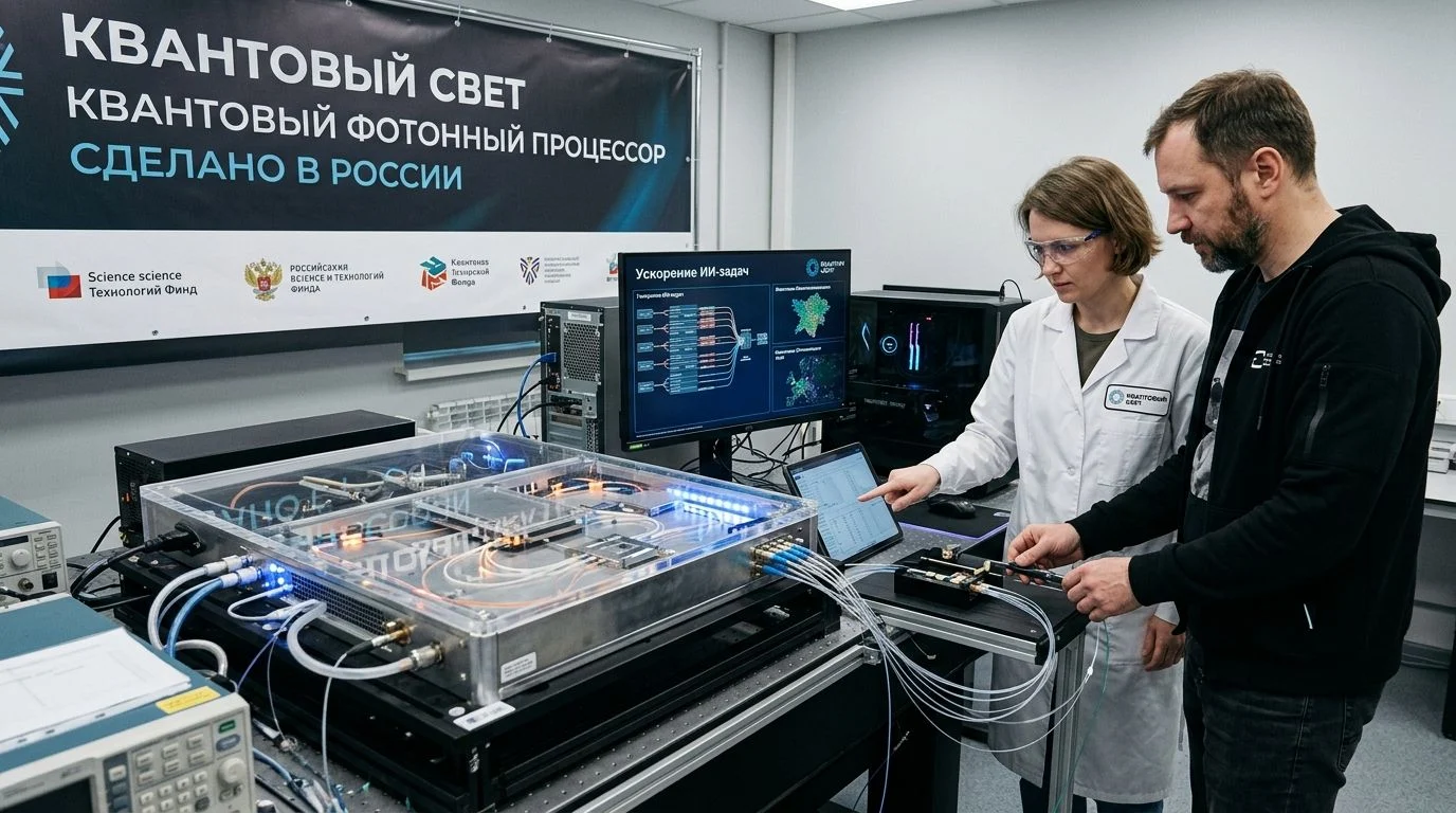 Российский стартап «Квантовый Свет» представил первый…