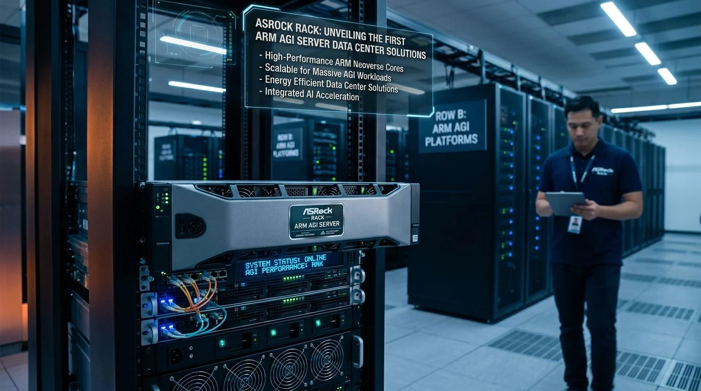 Arm AGI сервер от ASRock Rack: первые решения для дата-центров