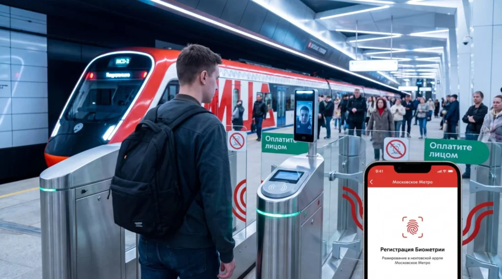 На станциях МЦД-2 в Москве заработала оплата проезда по биометрии