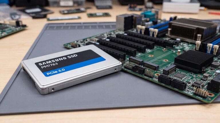 Samsung SSD PM1763 с интерфейсом PCIe 6.0 для ИИ-серверов, скорость чтения 28 400 МБ/с