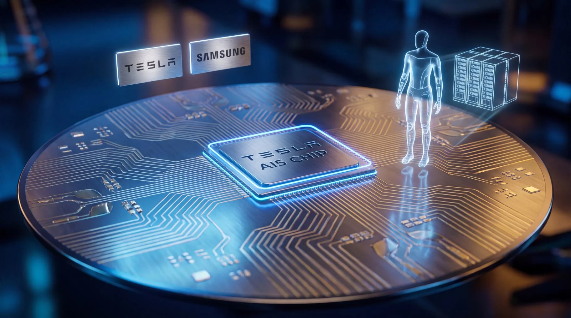 Samsung завершила разработку чипа Tesla AI5 на 2-нм техпроцессе