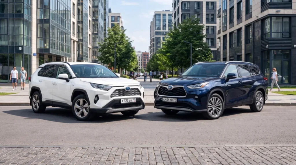 Toyota удвоила продажи в России: RAV4 и Highlander лидируют
