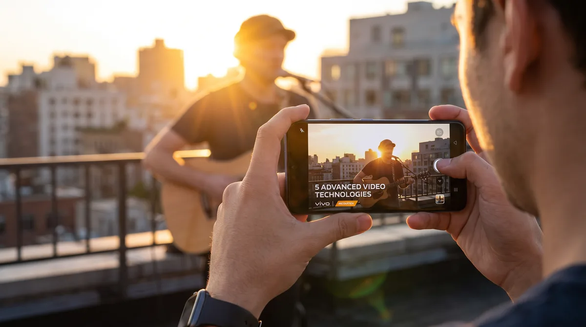 Мобильная видеосъёмка Vivo и MediaTek: чёткий кадр при контровом свете