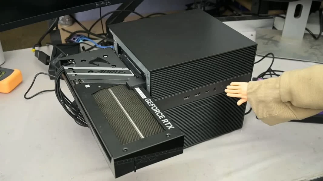 Можно ли создать игровой ПК из NAS? Автор канала TrashBench сделал…