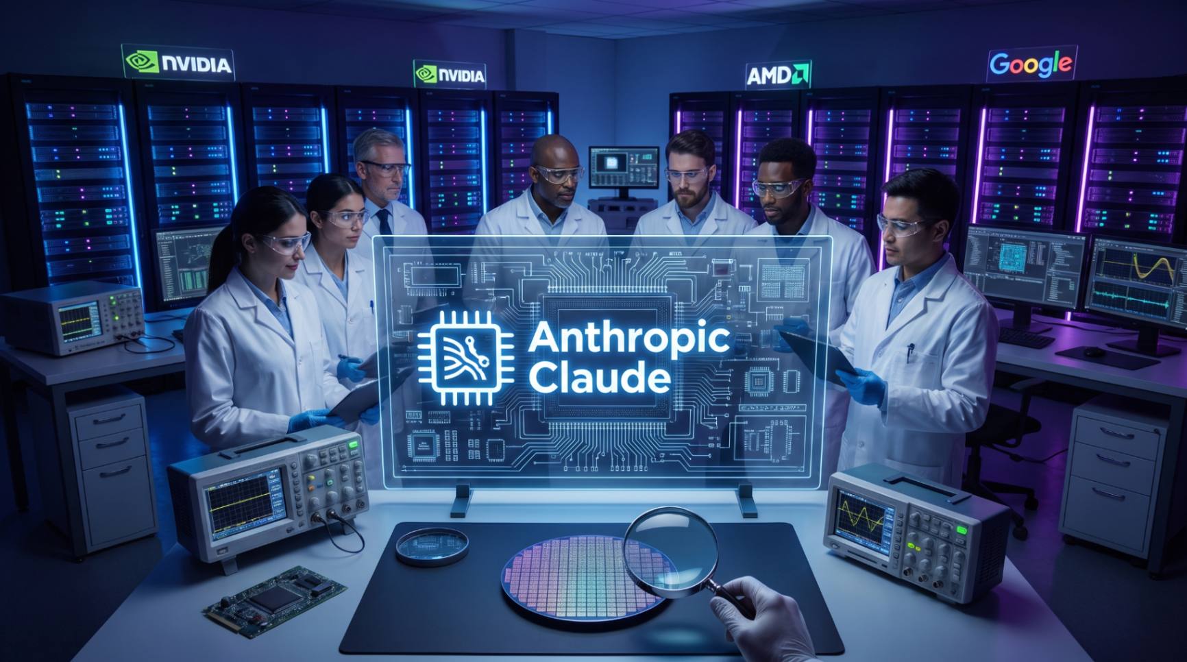 Команда инженеров Anthropic обсуждает разработку собственных ИИ-чипов для моделей Claude.