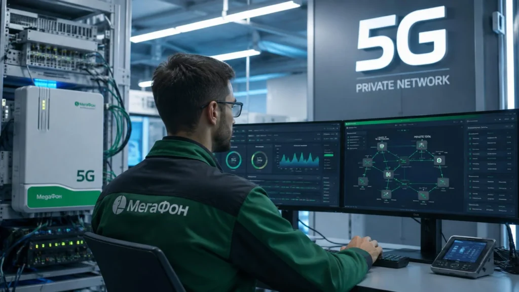 «МегаФон» протестировал первую частную сеть 5G на отечественном…