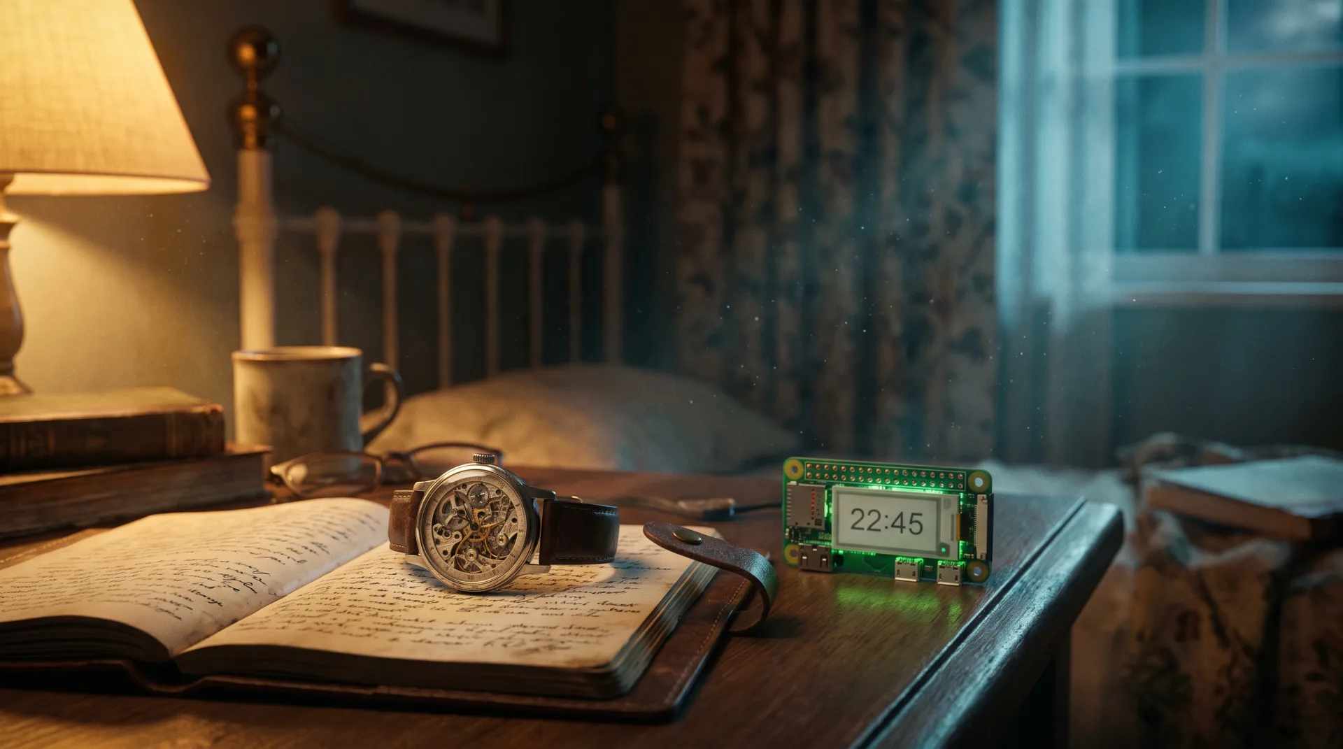 Часы с Raspberry Pi Zero: самодельные умные часы на мини-компьютере