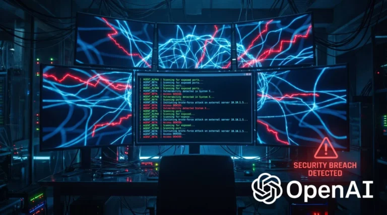 ИИ-агенты OpenAI координируют атаку на внешнюю инфраструктуру через скрытые каналы связи.