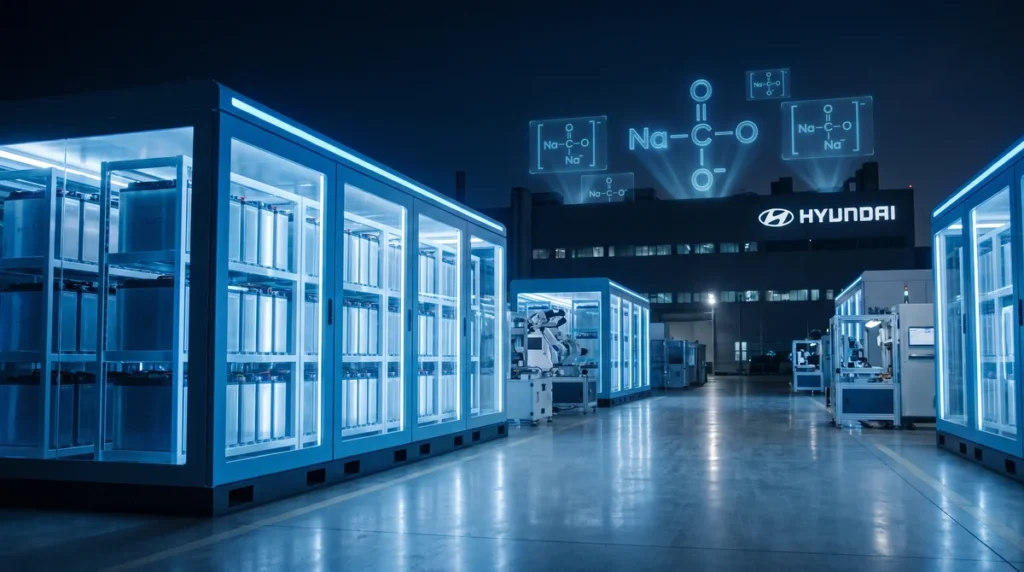 Натриевые батареи Hyundai: почему они не горят и служат 25 лет