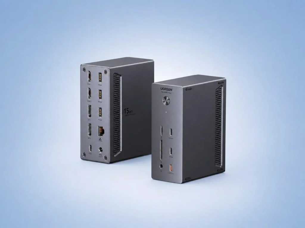 Нитрид галлия, 100 Вт, четыре USB-C и встроенный экран: новый…