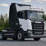 Тяжёлый грузовик Scania с водородными топливными элементами Toyota