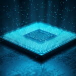 Процессор с маркировкой AMD сверху и контактной площадкой Intel снизу