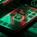 Экран смартфона с фейковым приложением-клоном в магазине приложений